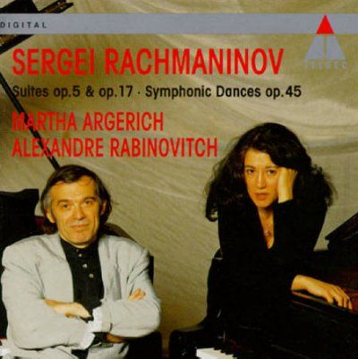 Argerich/rabinovich - Rachmaninoff: Suites Op 5 &amp; 17 Etc/arg (CD)