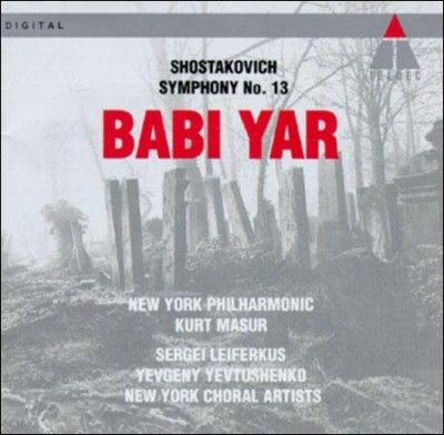 Masur/new York Philh - Shostakovich: Sym. 13 Babi Yar (CD)