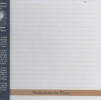 Borah Bergman - Meditations For Piano (CD)