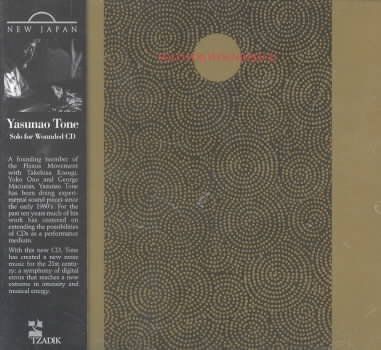 Yasunao Tone - Solo For Wounded Cd (CD)