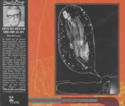 Dion Mcgregor - Dion Mcgregor Dreams Again (CD)