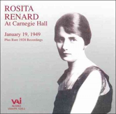 Rosita Renard - At Carnegie Hall (CD)