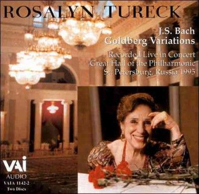 Rosalyn Tureck - Bach: Goldberg Variations (CD)