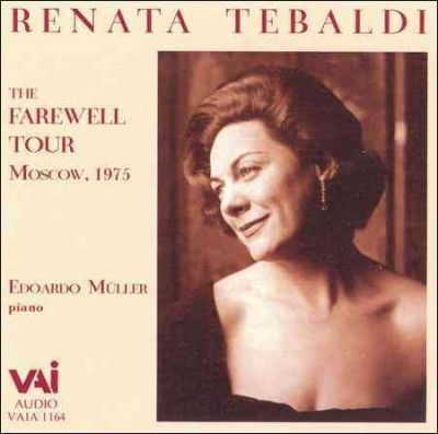 Renata Tebaldi - Renata Tebaldi: The Farewell Tour (CD)