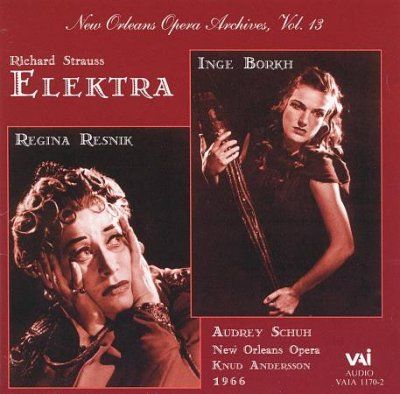 R I/resnik Borkh - Elektra: Strauss (CD)