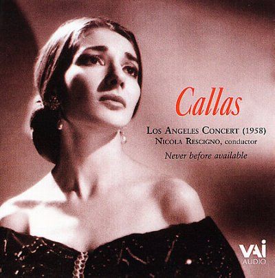 Maria Callas - 1958 Los Angeles Concert (CD)