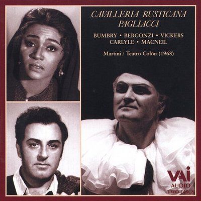 Carlo Bergonzi - Cavalleria Rusticana/pagliacci (CD)
