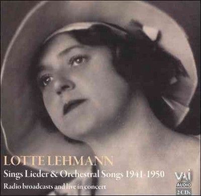Lotte Lehmann - Lotte Lehmann: Live In Concert (CD)
