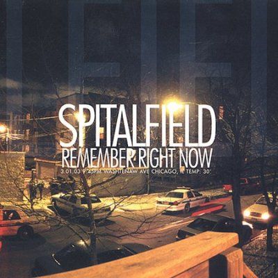 Spitalfield - Remember Right Now (CD)