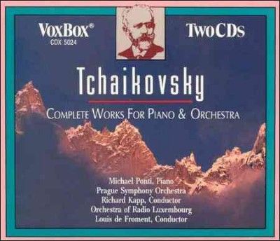 Ponti/frome/nt - Tchaikovsky: Works For Piano &amp; Orchest (CD)
