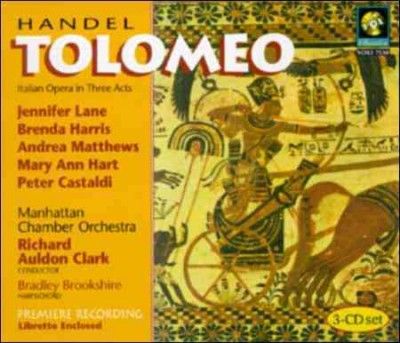 Clark - Handel: Tolomeo (CD)