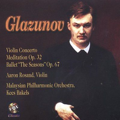 Aaron Rosand - Glazunov: Con./meditation Seasons (CD)