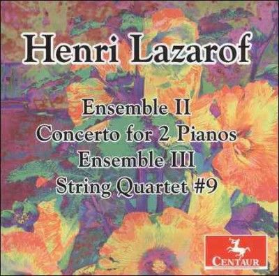 Ida Levin - Lazarof: Ensemble Ii/concerto For 2 Pi (CD)