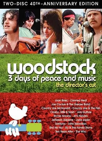 Woodstock 3 Days Of Peace &amp; Music (Director's Cut 40th Anniversary) - (Region 1 Import DVD)