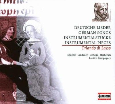 Lautten Compagney - Lasso: Deutsche Lieder Instrumentalstu (CD)