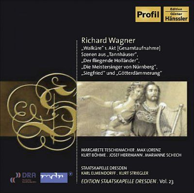 Saxonian Staatskapel - Wagner: Walkure (CD)