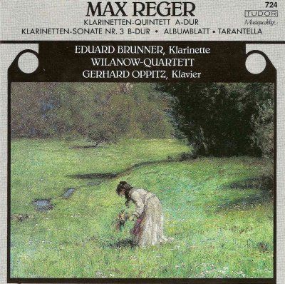 Willanow - Quartett - Reger: Clarinet Quintet A Dur Clarinet (CD)