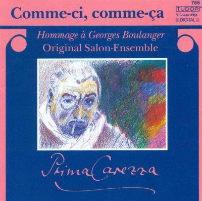 Ensemble Prima Carez - Boulanger: Comme Ci Comme Ca (CD)