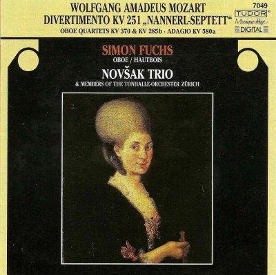Members Of The Tonha - Mozart: Divertimento Kv 251 Nannerl Se (CD)