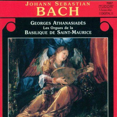George Athanasiades - Bach: Organ Basilika Saint Maurice (va (CD)