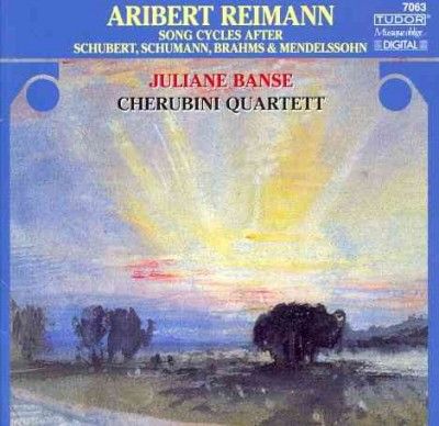 Cherubini Quartett - Song Cycles After Schubert Schumann B (CD)