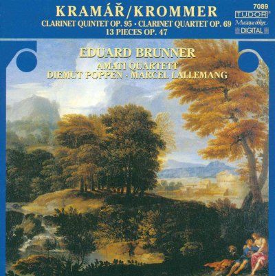 Amati Quartett - Krommer: Clarinet Quintet Op 95 Clarin (CD)