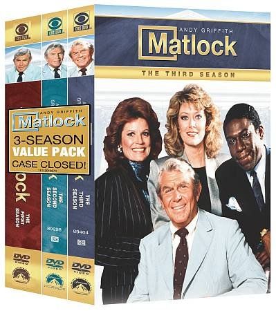Matlock:Three Season Pack - (Region 1 Import DVD)