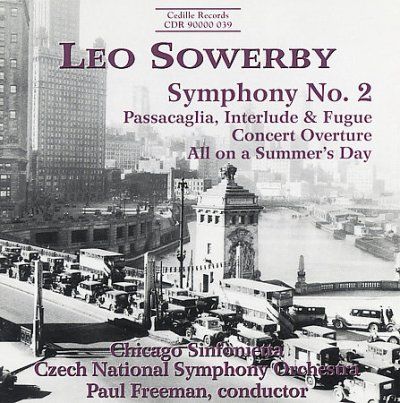 Czech National Symph - Sowerby: Symphony No 2 (CD)