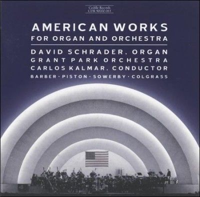David Schrader - American Works For Organ (CD)