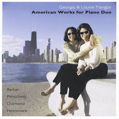 Georgia Mangos - American Works For Piano Duo (CD)