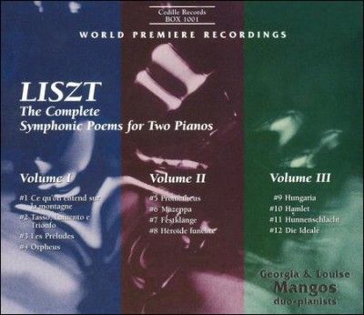 Georgia Mangos - Liszt: Complete Symphonic Poems (CD)