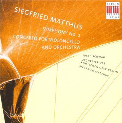 Siegfried Matthus - Matthus: Sinfonie No 2 (CD)