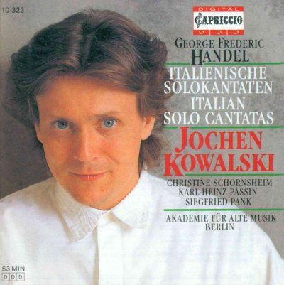 Jochen Kowalski - Handel: Italian Solo Cantatas (CD)