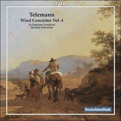 La Stagione Frankfur - Telemann: Wind Concertos Vol 4 (CD)