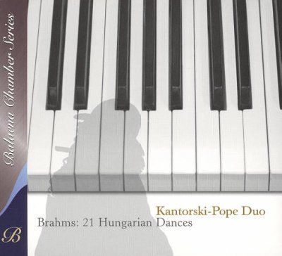 Kantorski - Pope Duo - Brahms: 21 Hungarian Dances (CD)