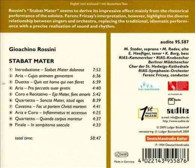 Deutsches Symphonie - - Rossini: Edition Ferenc Fricsay (xi) (CD)