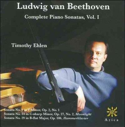 Timothy Ehlen - Beethoven: Complete Piano Sons Vol 1 (CD)