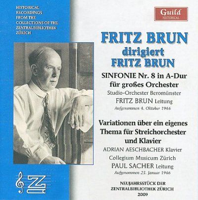 Fritz Brun Conducts Fritz Brun - (Import CD)