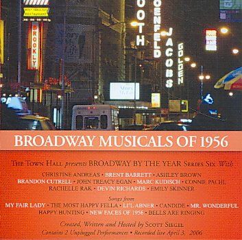 Original Cast - Broadway Musicals Of 1956 (ocr) (CD)