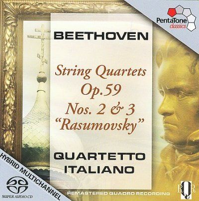 Quartetto Italiano - Beethoven: String Qts Op 59 2 &amp; 3 Rasu (CD)