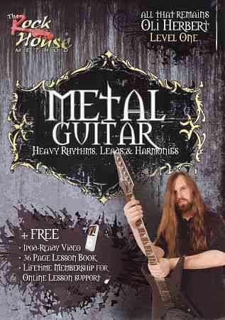 Metal Guitar:Heavy Rhythms Leads Harm - (Region 1 Import DVD)