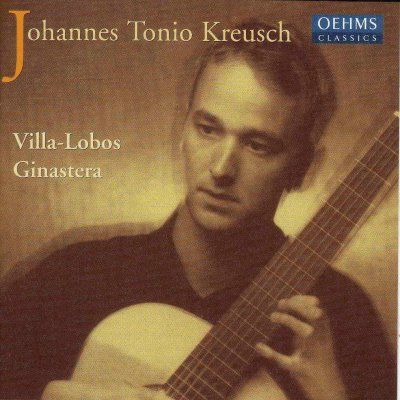 Johannes Tonio Kreus - Villa Lobos: Etudes For Guitar: Ginas (CD)