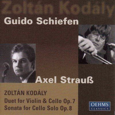 Various - Kodaly: Duet Op. 7: Sonata Op. 8 (CD)