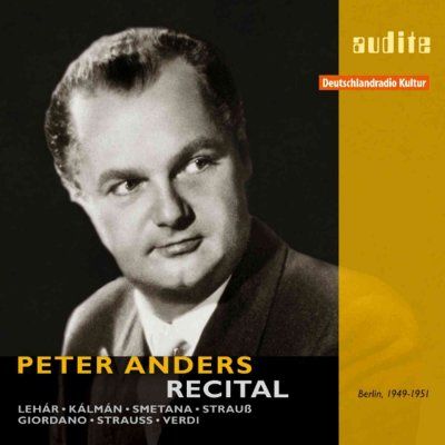 Peter Anders - Lehar/kalman/strauss: Peter Anders Rec (CD)