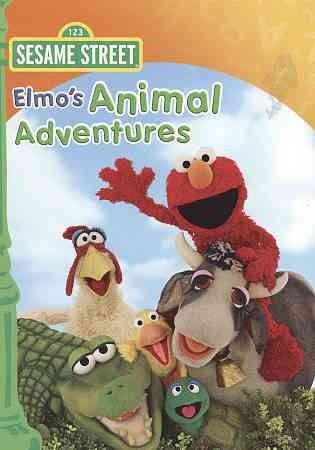 Elmo's Animal Adventures - (Region 1 Import DVD)
