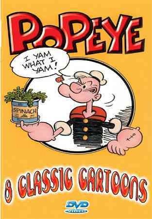 Popeye Cartoons - (Region 1 Import DVD)