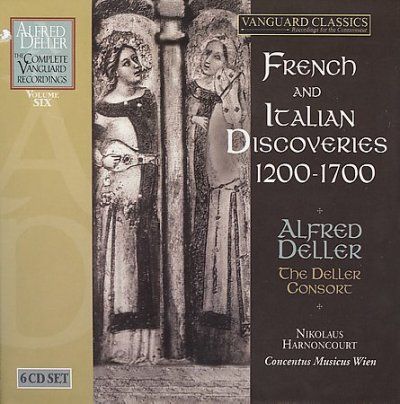 Alfred Deller - French &amp; Italian Discoverie 1200 - 1700 (CD)