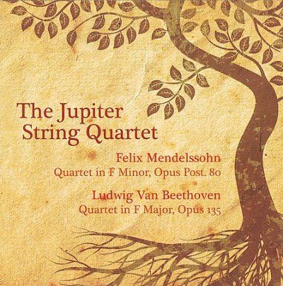 Jupiter String Quart - Mendelssohn: String Quartet In F Minor (CD)
