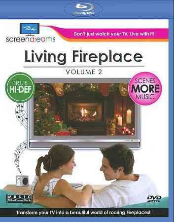Screen Dreams: Living Fireplace Vol 2 (Blu-ray)