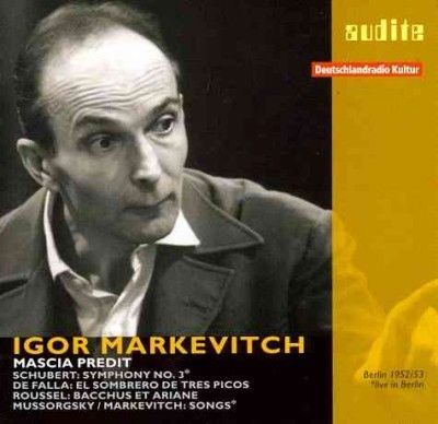 Rias - Symphonie - Orche - Schubert/roussel/de Falla: Igor Markev (CD)